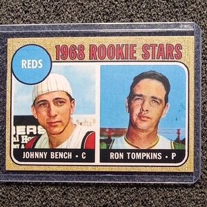 Johnny Bench Rookie Stars Baseball Card